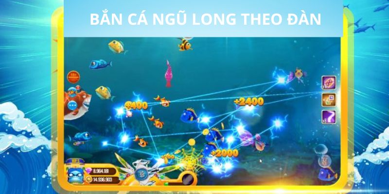 Mẹo ngắm bắn vào đàn cá đang bơi