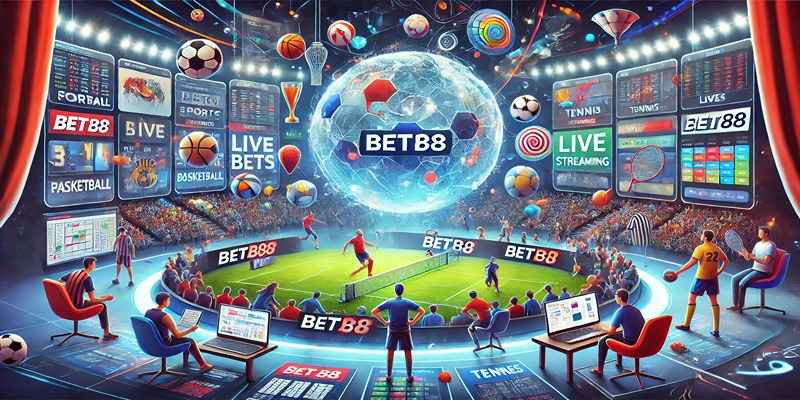 Bet88 thể thao số, nền tảng cá cược trực tuyến đa dạng và hấp dẫn